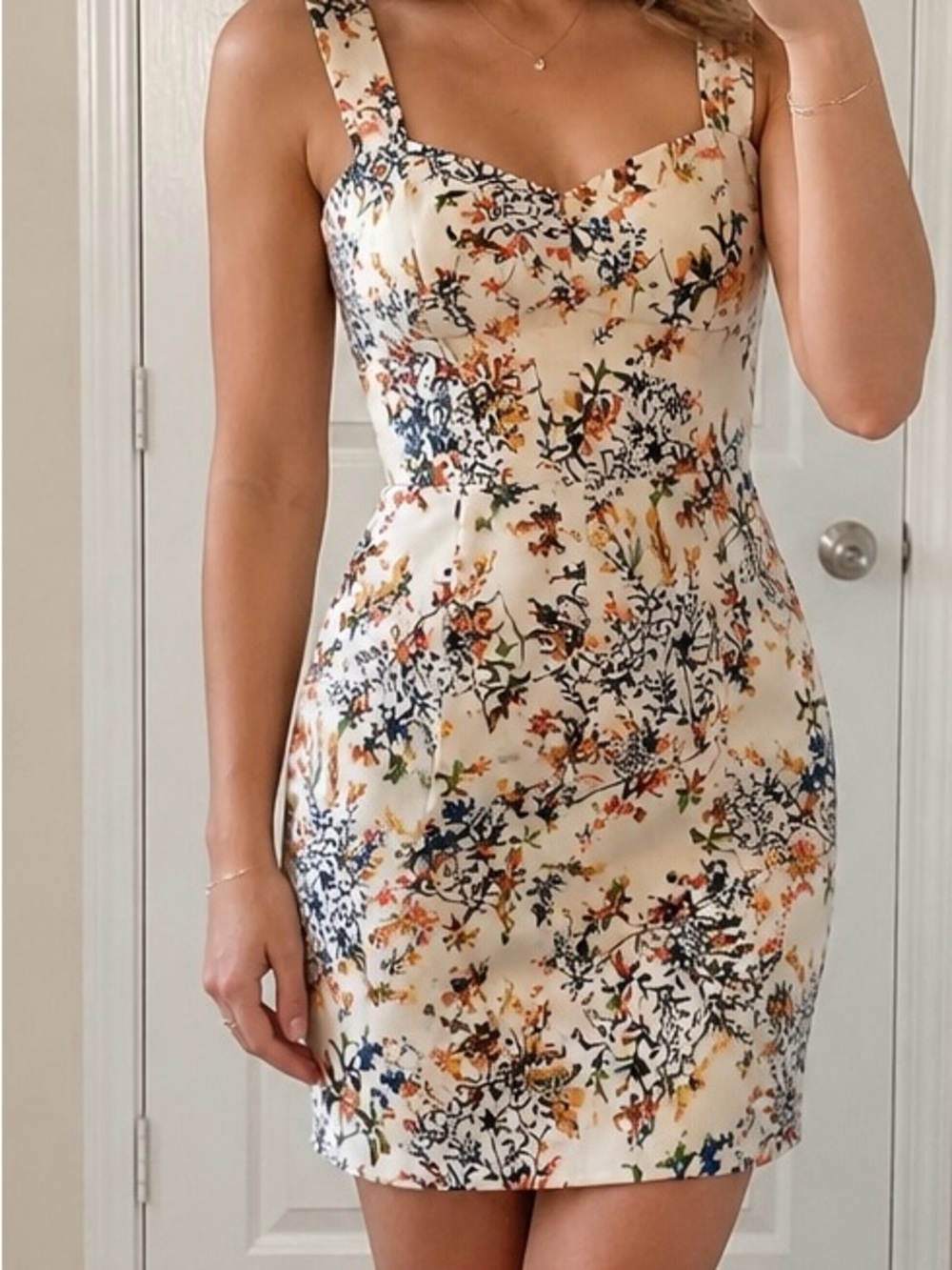 Antonio Melani Floral Print Dress Size 8